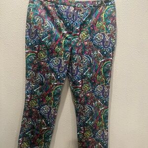 Tommy Hilfiger Multicolor Paisley Leggings